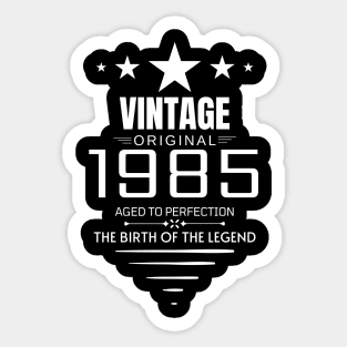 Vintage 1985 - Birthday Gift Sticker